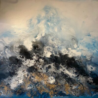 100x100, Akryl, Dyp blindramme