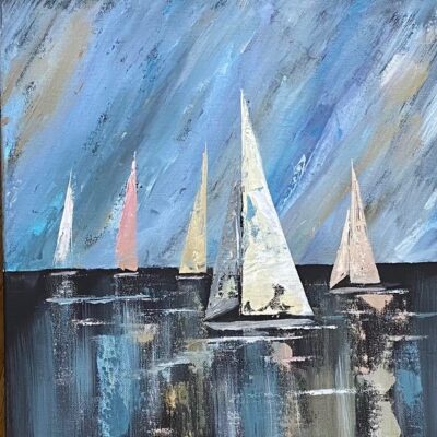 40x40, Serie på 3, Akryl