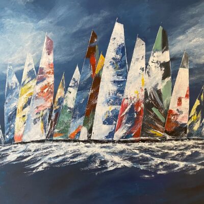 80x120, Akryl, Dyp blindramme